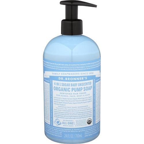 Dr. Bronner's Organic Baby Unscented Soap