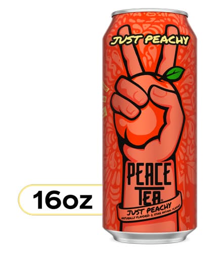 Peace Tea Flavoured Tea, Just Peachy (16 oz)