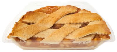 Apple Lattice Pie Half 9 Inch - Ea