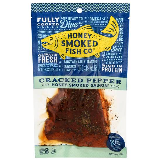 Honey Smoked Fish Co Cracked Pepper Honey Smoked