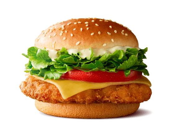 Crispy Chicken Deluxe Burger
