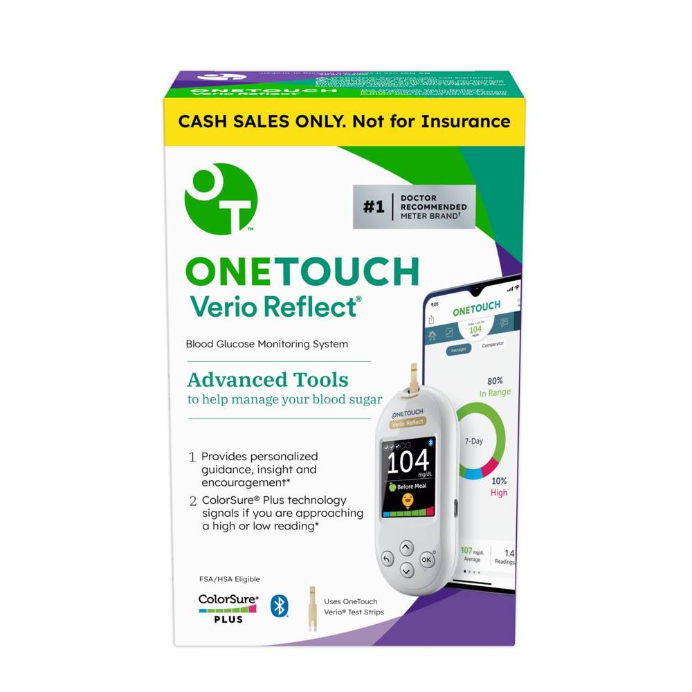 Onetouch Verio Reflect Blood Glucose Monitoring System