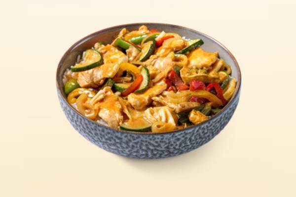 Wok Meal Chicken saté sauce