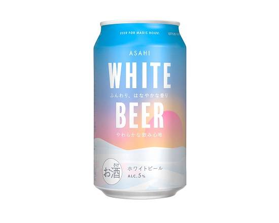 401280：アサヒ ホワイトビール 350ML缶  / Asahi White Beer