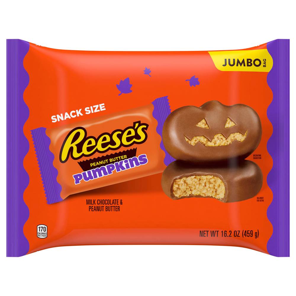 Reese's Pumpkins Jumbo Bag (milk chocolate-peanut butter)