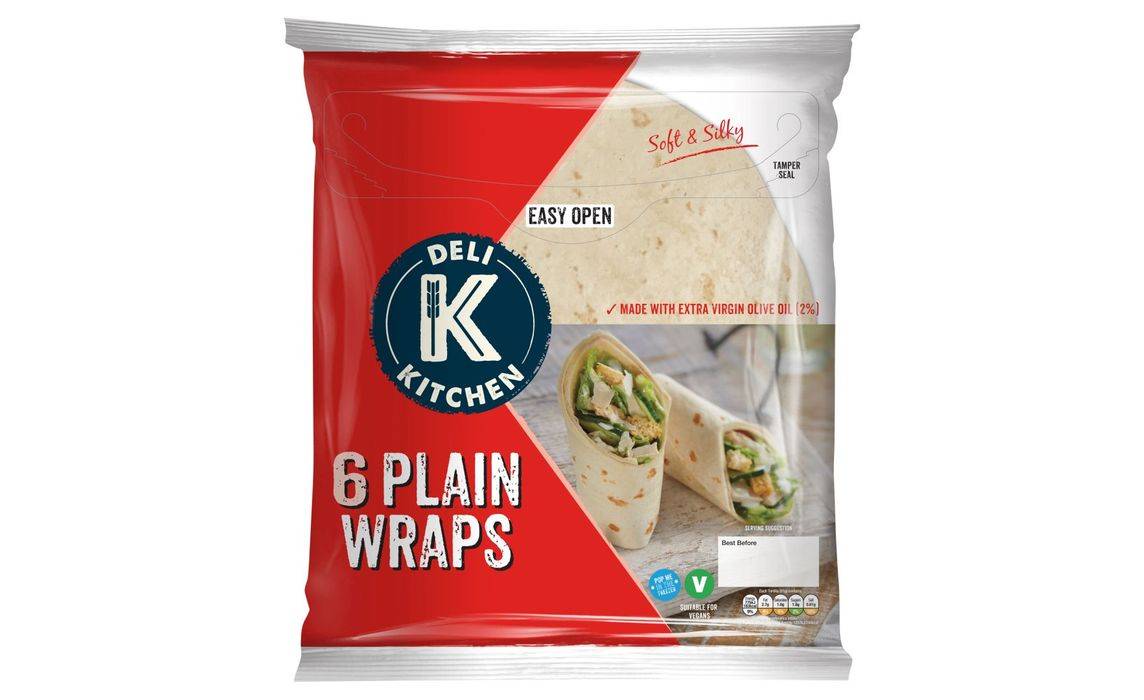 Planet Deli Plain Tortilla Wraps 6's (392451)