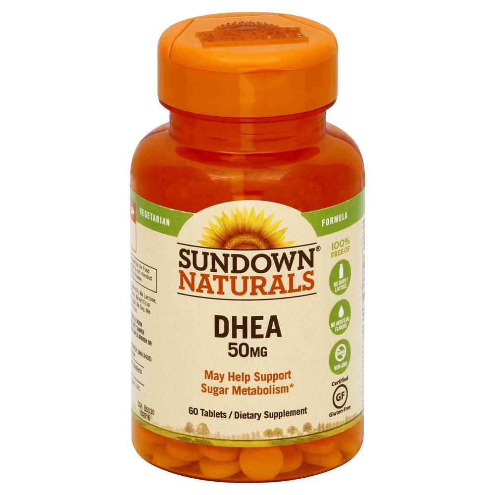 Sundown Naturals 50mg Dhea Dietary Supplements