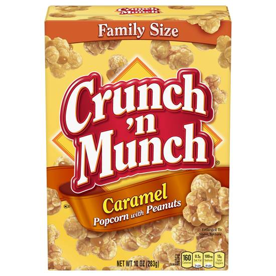 Crunch 'N Munch Popcorn With Peanuts