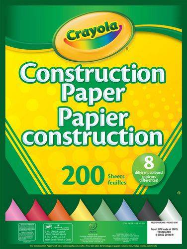 Crayola Construction Paper (200 units)