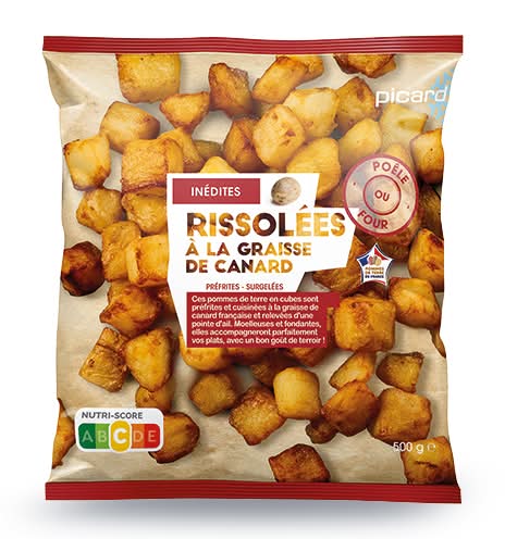 Pommes rissolées à la graisse de canard