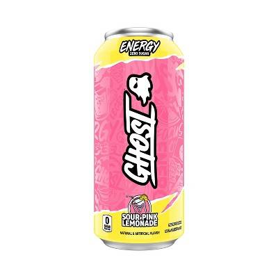 Ghost Sugar Free Energy Drink, Pink Lemonade (16 fl oz)