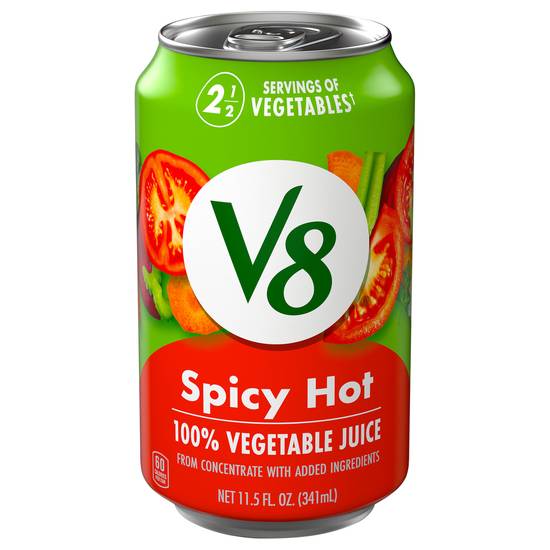 V8 Spicy Hot 100% Vegetable Juice (11.5 fl oz)