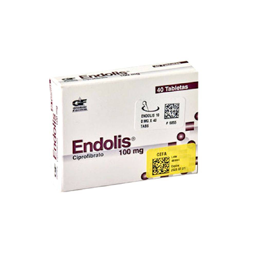 Endolis Endolis Ciprofibrato 100 mg Delivery Near Me | Order Online | Uber Eats