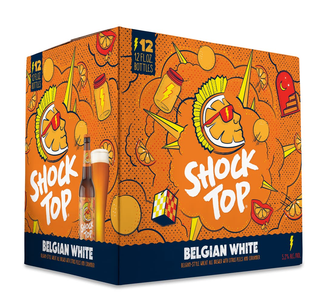 Shock Top Belgian White Beer (12 x 12 fl oz)