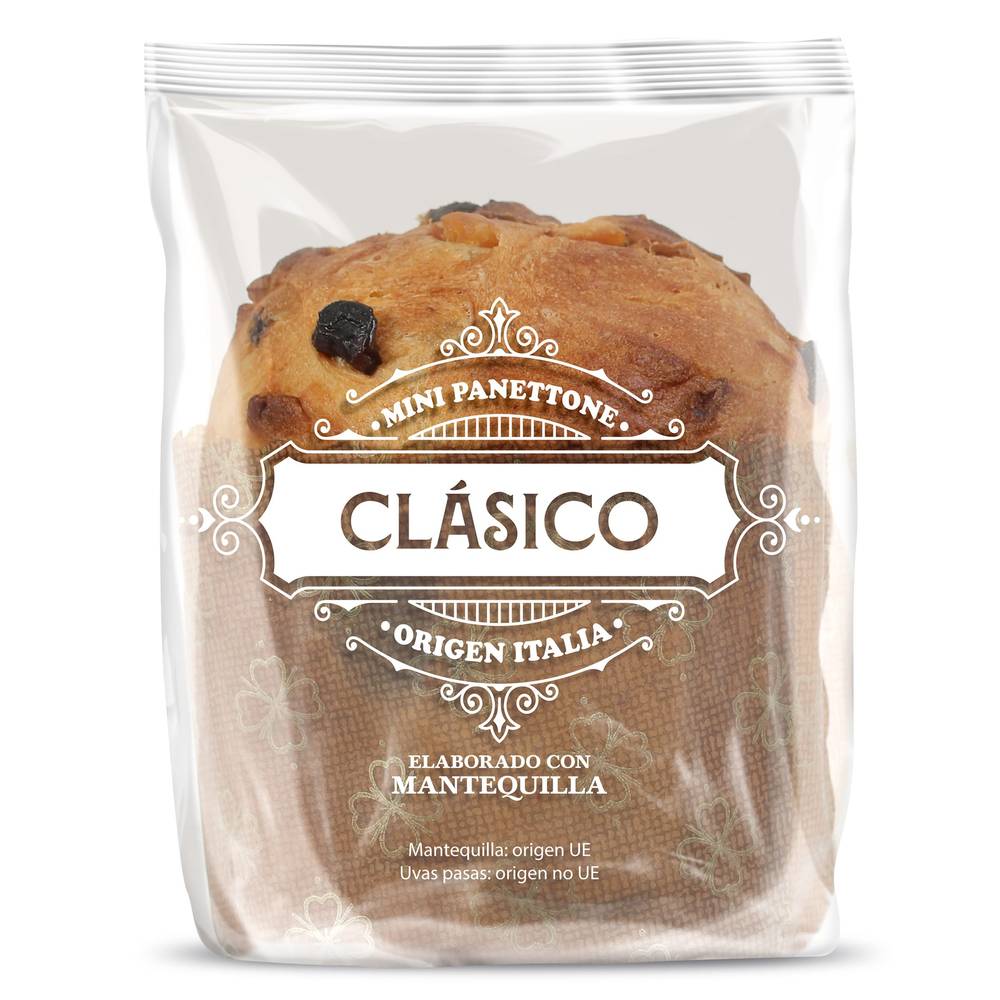 Mini Panettone Clásico El Molino De Dia Bolsa 100 G