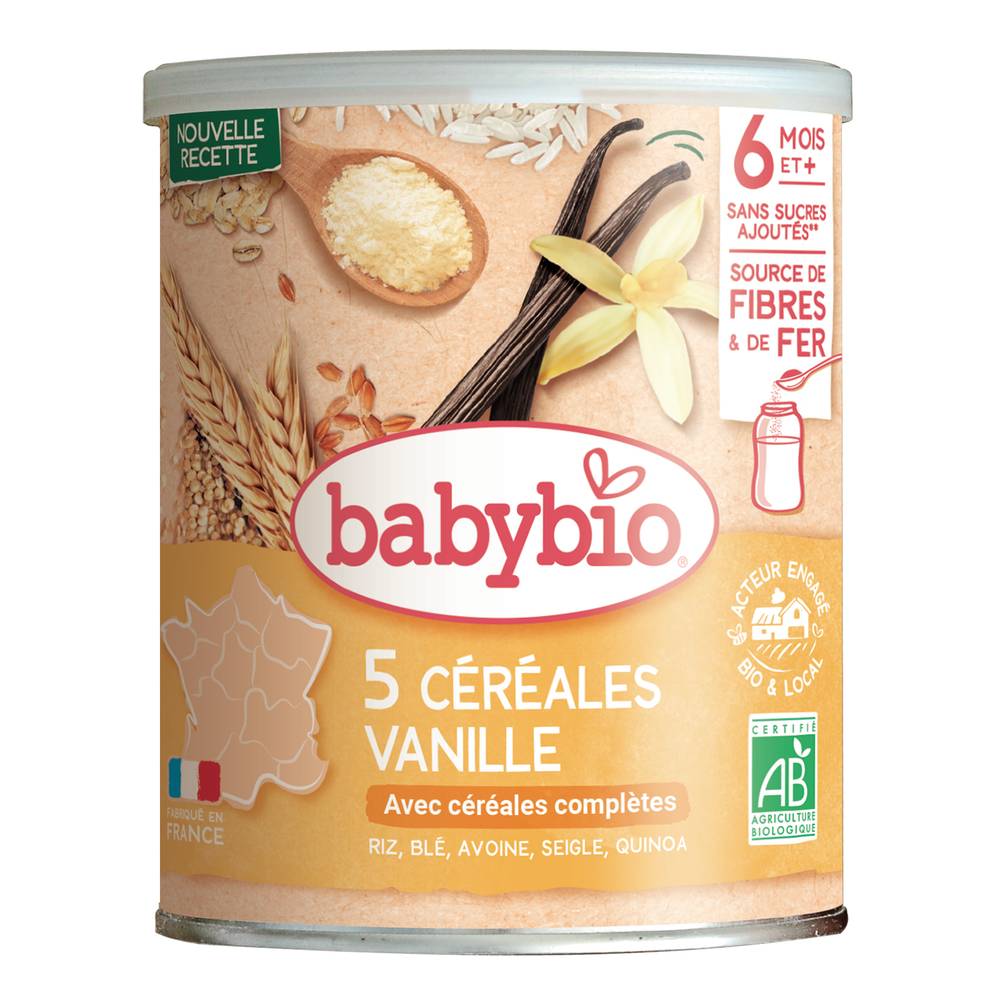 Babybio - Céréales vanille avec quinoa pour bébé