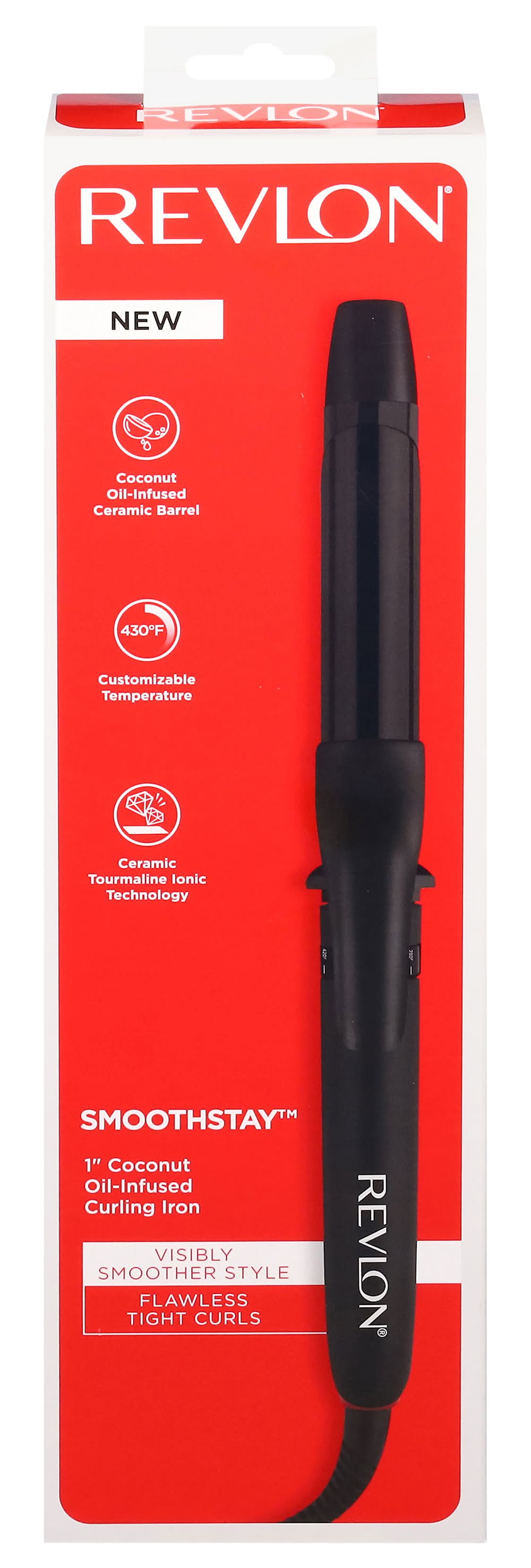 Revlon Smoothtwist Curling Iron, 1 in