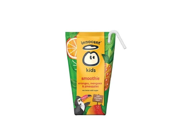 innocent orange, mango and pineapple smoothie (vg)
