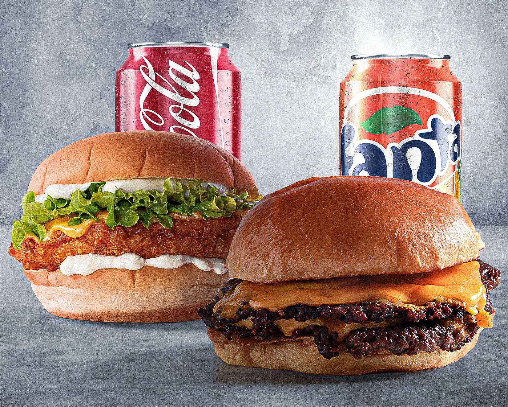 Duo Burger 🍔🍔