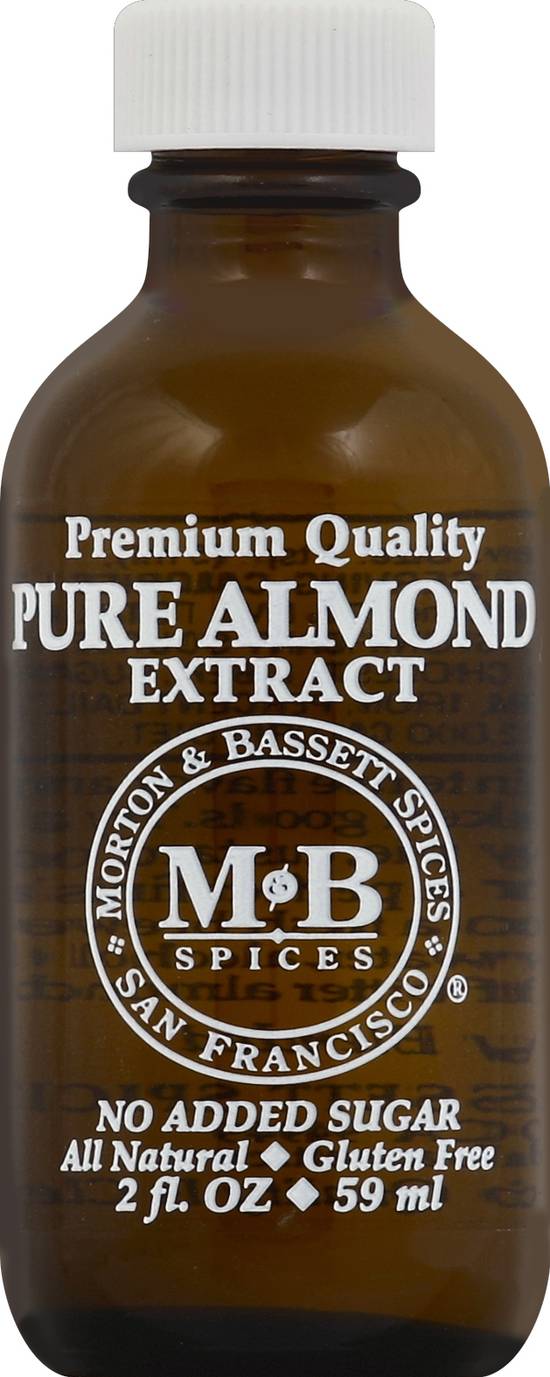Morton & Bassett Premium Quality Pure Almond Extract