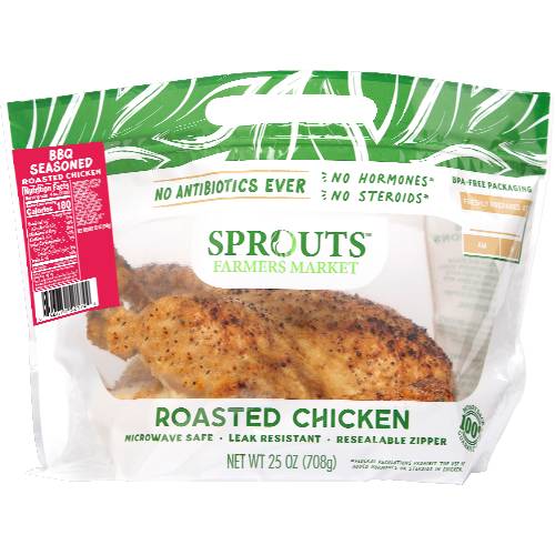 Sprouts BBQ Seasoned Roasted Chicken