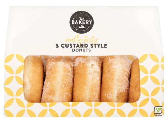 The BAKERY at ASDA Custard Style Donuts (5 pack)