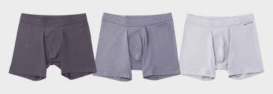 Pair of Thieves Quick Dry Cotton Mid Rise Knit Underwear Boxer Briefs, Men, XL, Assorted (3 ct)