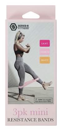 Series-8 Fitness™ Mini Resistance Bands 3-Pack