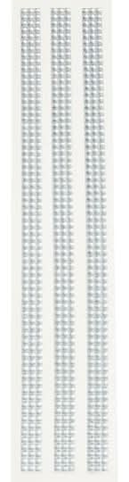 Recollections Rhinestone Borders, Clear (3 ct)