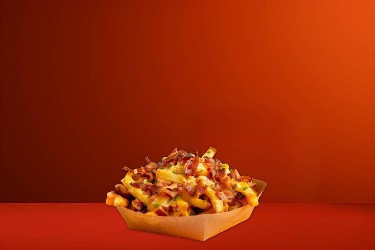 Frites cheddar bacon