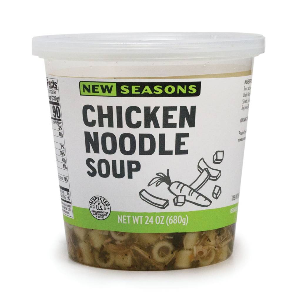 New Seasons Market Chicken Noodle Soup (24 oz)