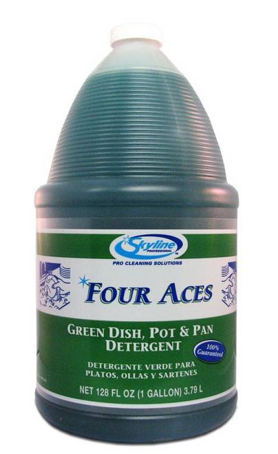 Skyline - Four Aces Green Dish Soap - gallon