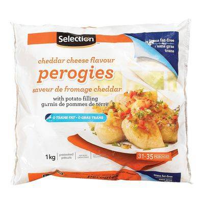 Selection Frozen Cheddar Cheese Flavoured Perogies (31-35 un - 1 kg)