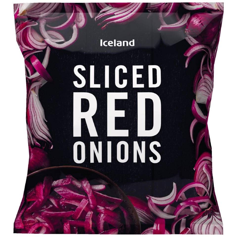 Iceland Sliced Red Onions