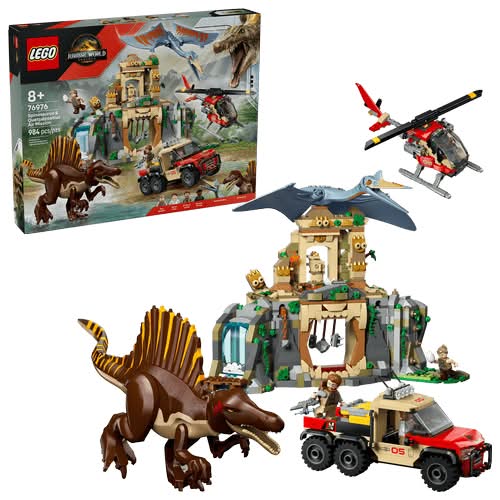 Spinosaurus and Quetzalcoatlus Air Mission