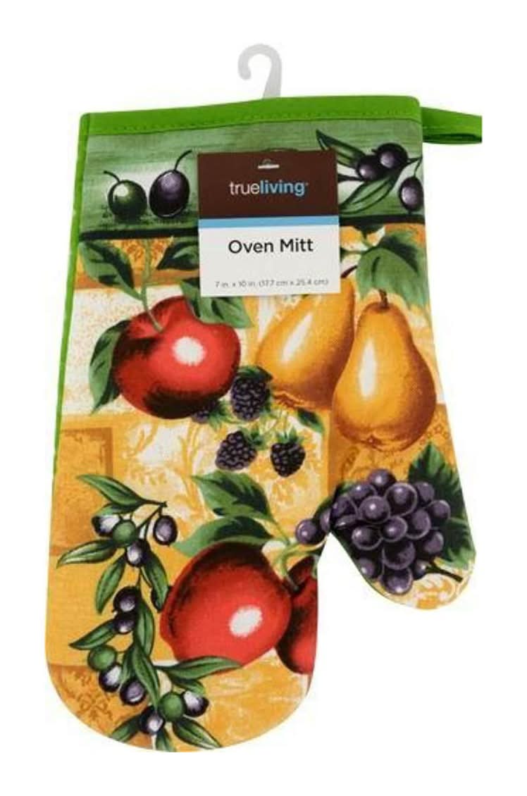 True Living Fruit-Themed Oven Mitt 7 In X 10 In