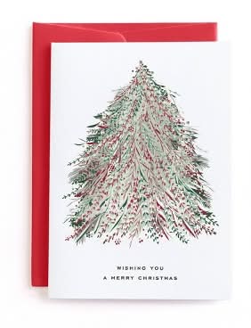 Minted Christmas & New Year Enchanted Greeting Card