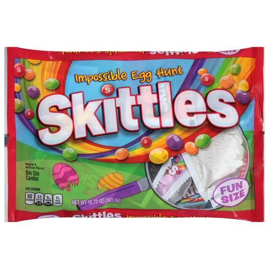 Skittles Original Fun Size Impossible Egg Hunt Chewy Easter Candy