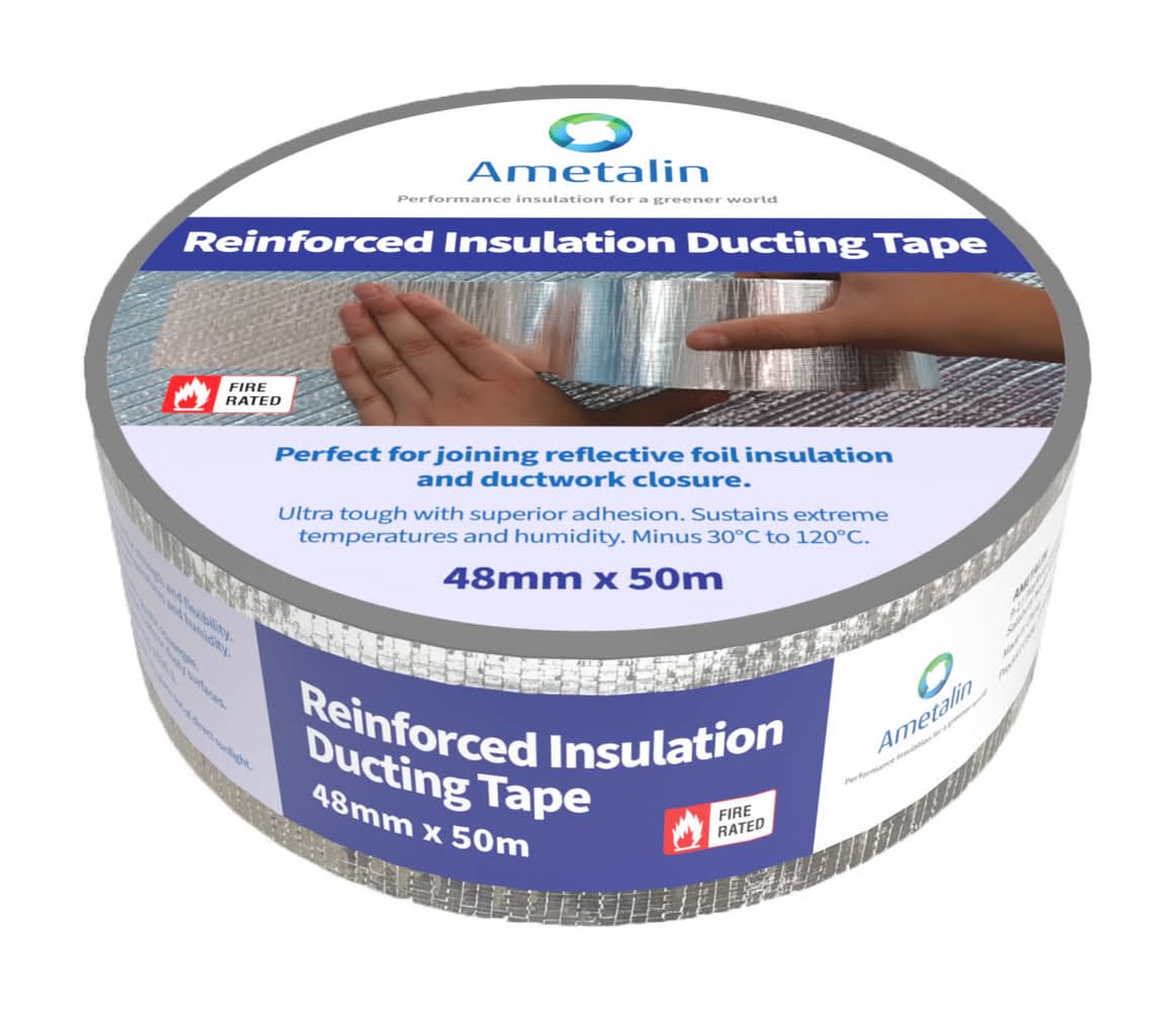 Ametalin 48mm x 50m Reinforced Insulation Ducting Tape