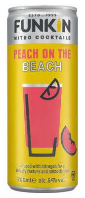 Funkin Peach on the Beach Nitro Cocktails (200ml)