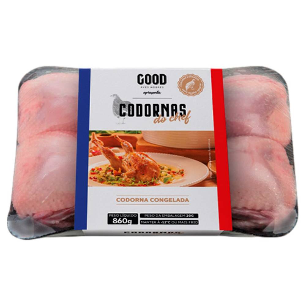Good codorna congelada (820g)