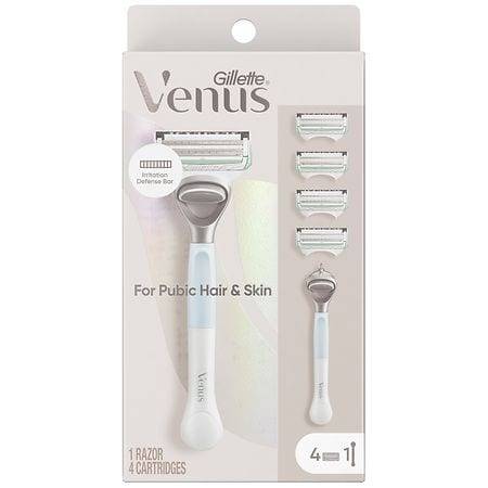 Gillette Venus Women's Razor For Pubic Hair and Skin