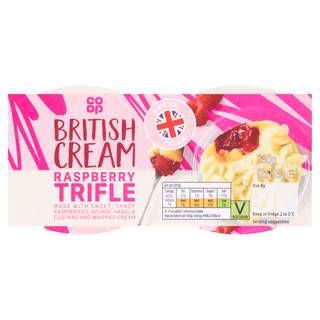 Co-op Raspberry Trifle 2 x 125g (250g)