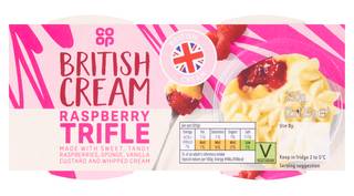 Co-op Raspberry Trifle 2 x 125g (250g)