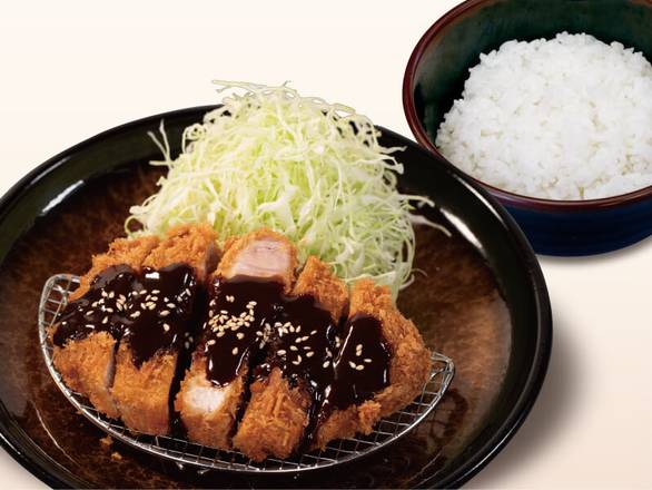 厚切り味噌ロースかつ定食