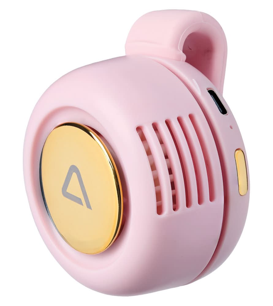 Ambiano Pink Clip Fan