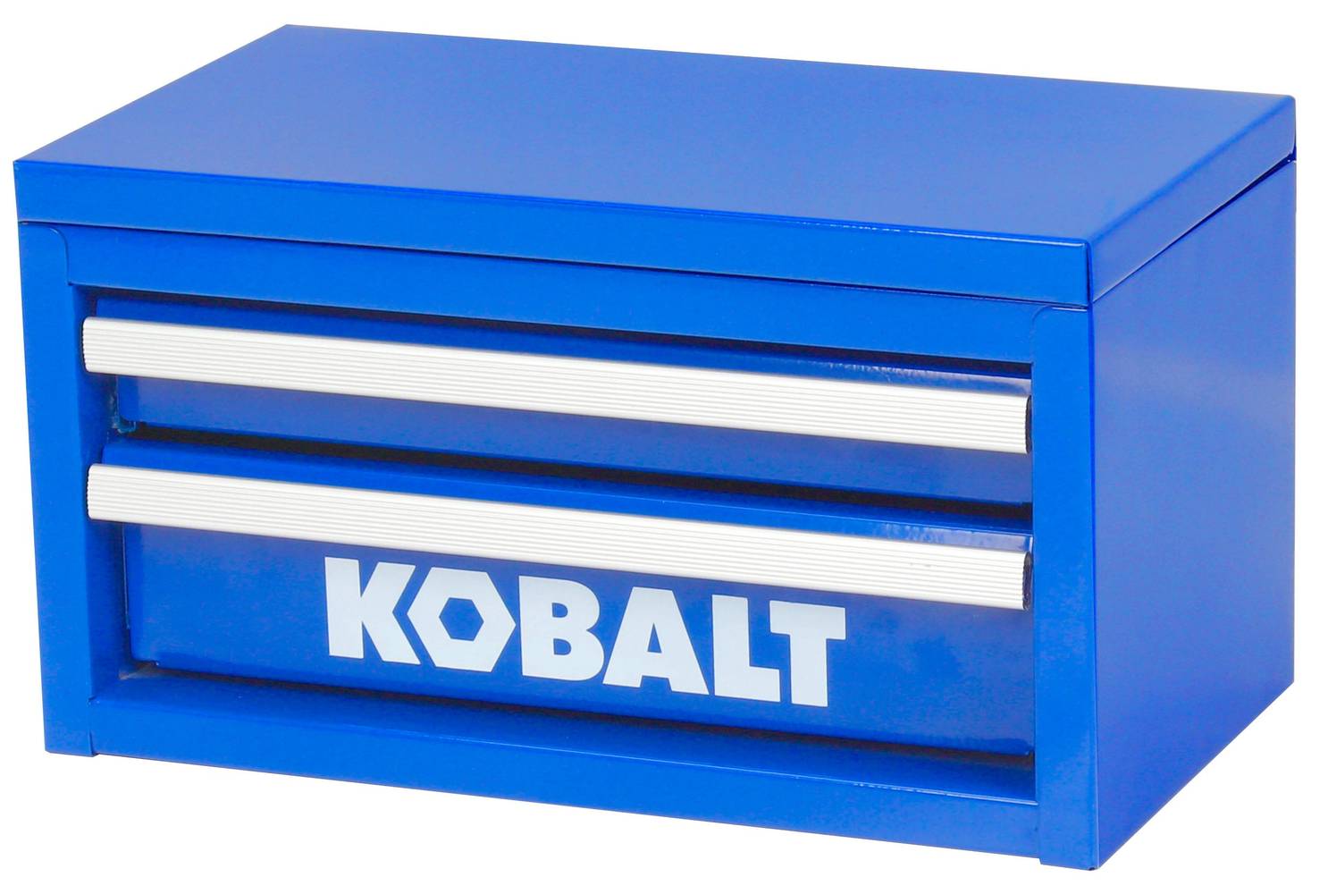 Kobalt Mini 10.83-in W x 5.91-in H x 5.91-in D 2-Drawer Blue Steel Tool Box | 54196