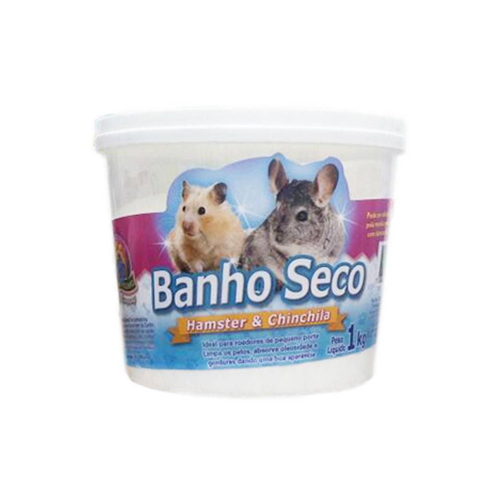 Animalíssimo banho a seco para hamster e chinchila (1kg)