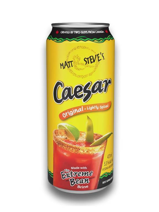 Matt & Steve's · Caesar Original Lightly Spiced (473 mL)