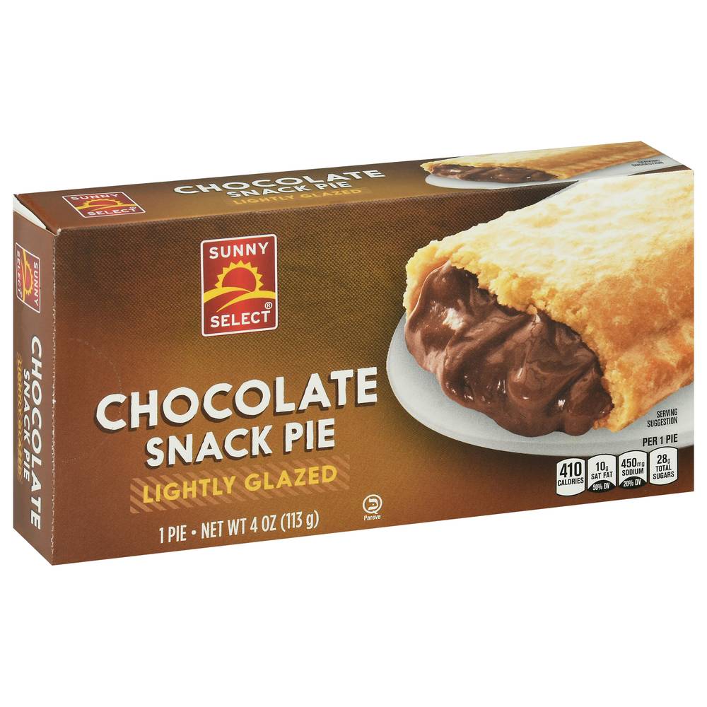 Sunny Select Lightly Glazed Chocolate Snack Pie (4 oz)